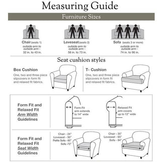 Matelassé Natural One-Piece Slipcover