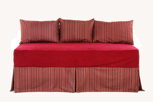Solid Stripe Daybed Cover