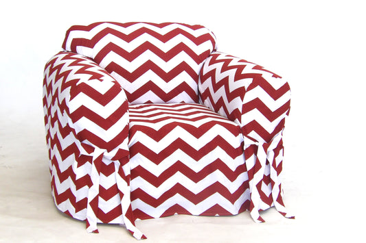 Chevron One-Piece Slipcover