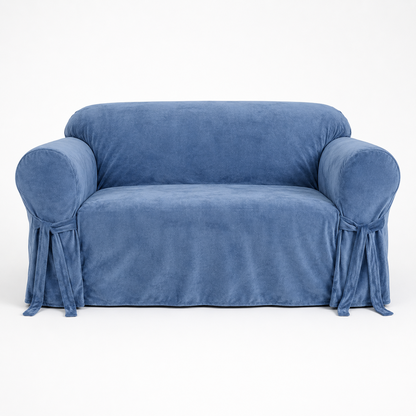 Velvet One-Piece Slipcover