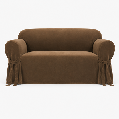 Velvet One-Piece Slipcover