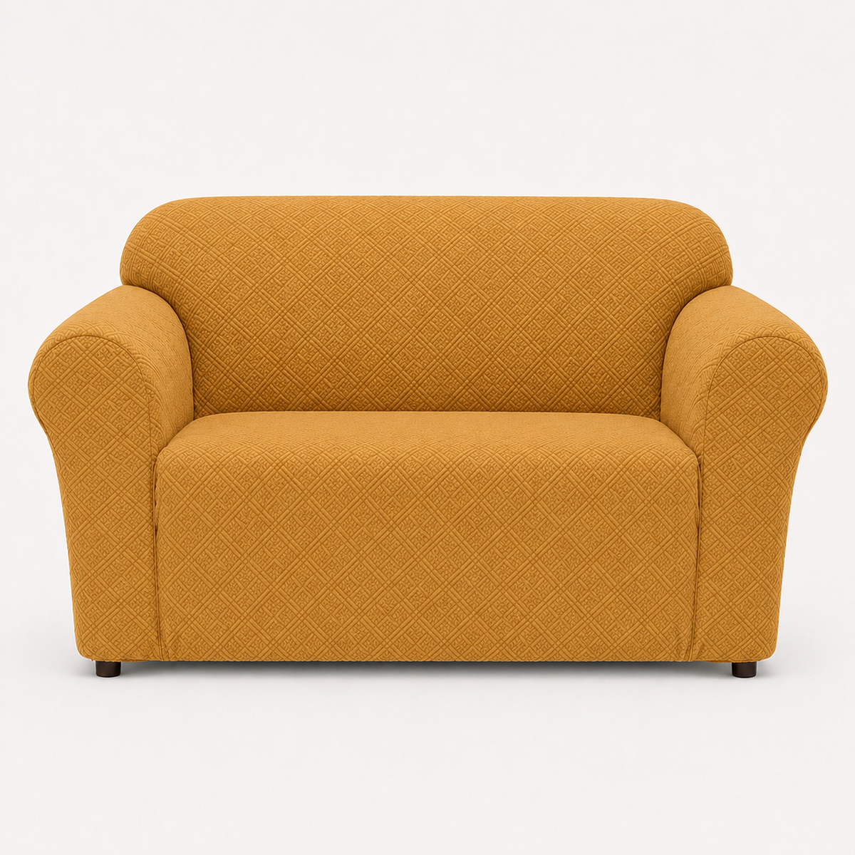 Double Diamond One-Piece Chair Stretch Slipcover