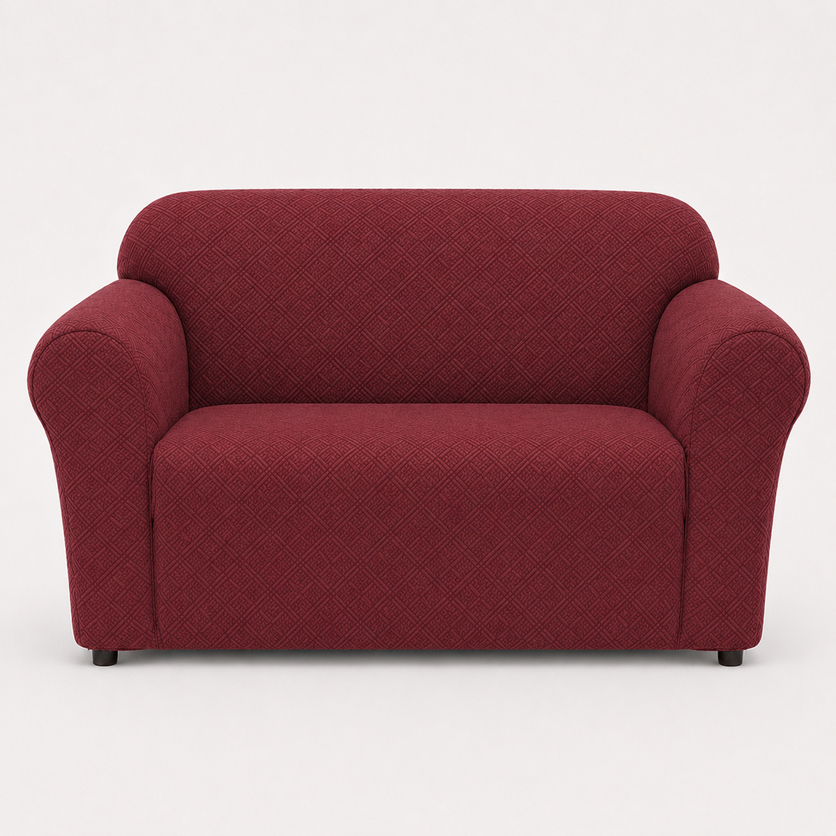 Double Diamond One-Piece Chair Stretch Slipcover