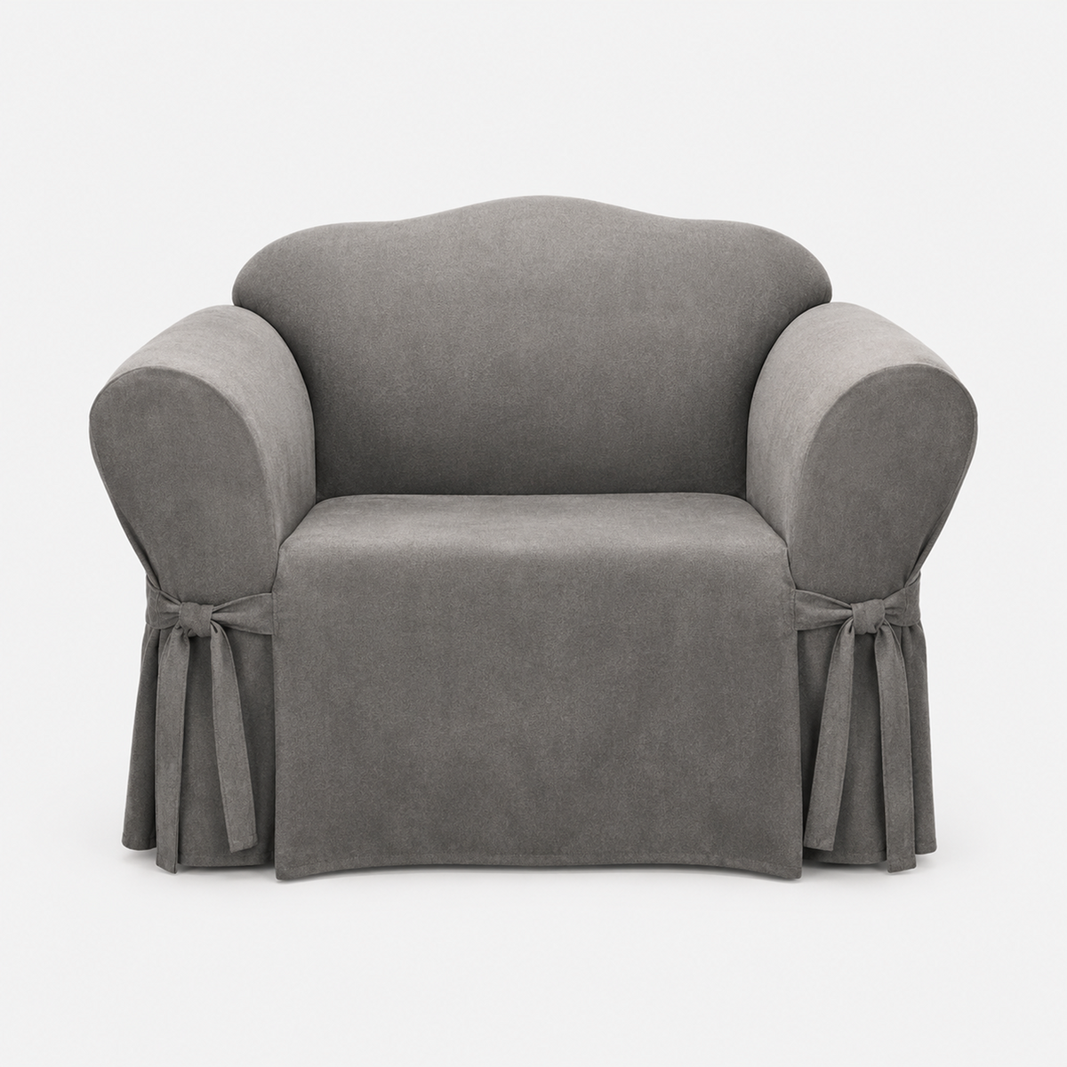 Micro Suede One-Piece Slipcover