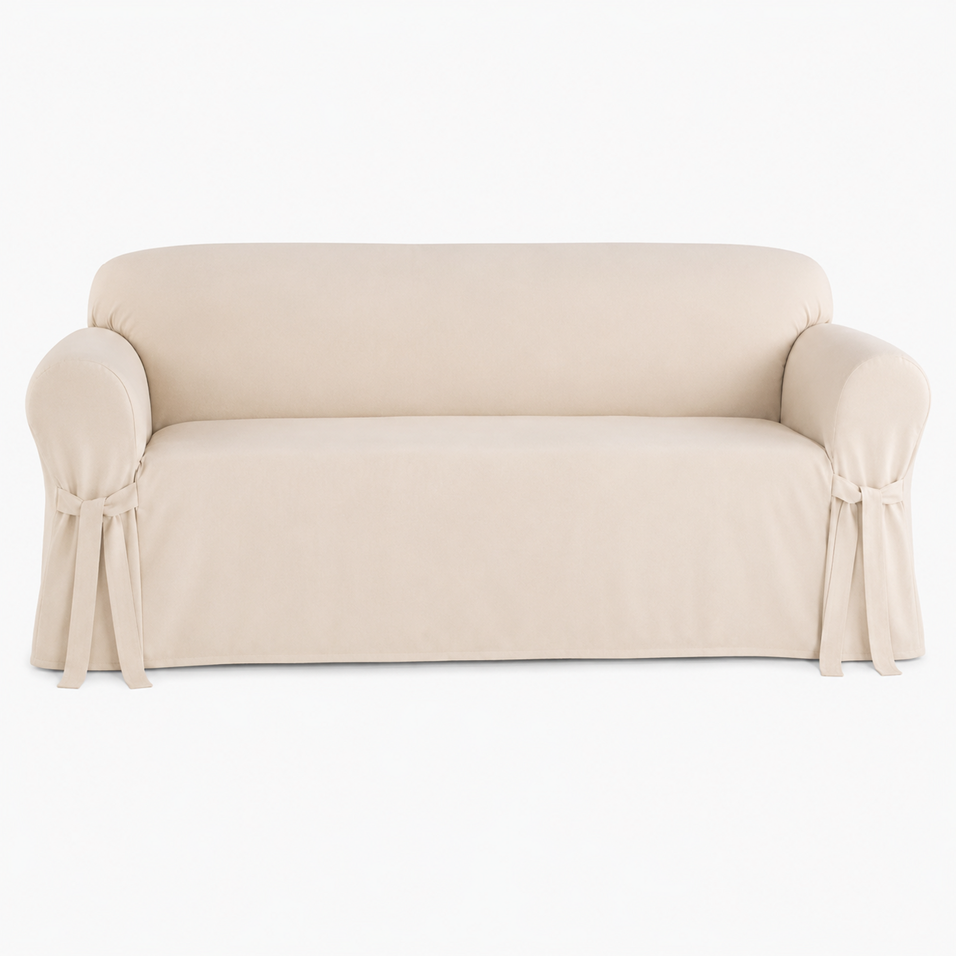 Cotton Duck One-Piece Slipcover