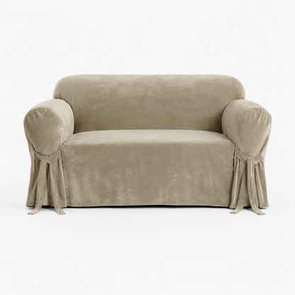 Velvet One-Piece Slipcover