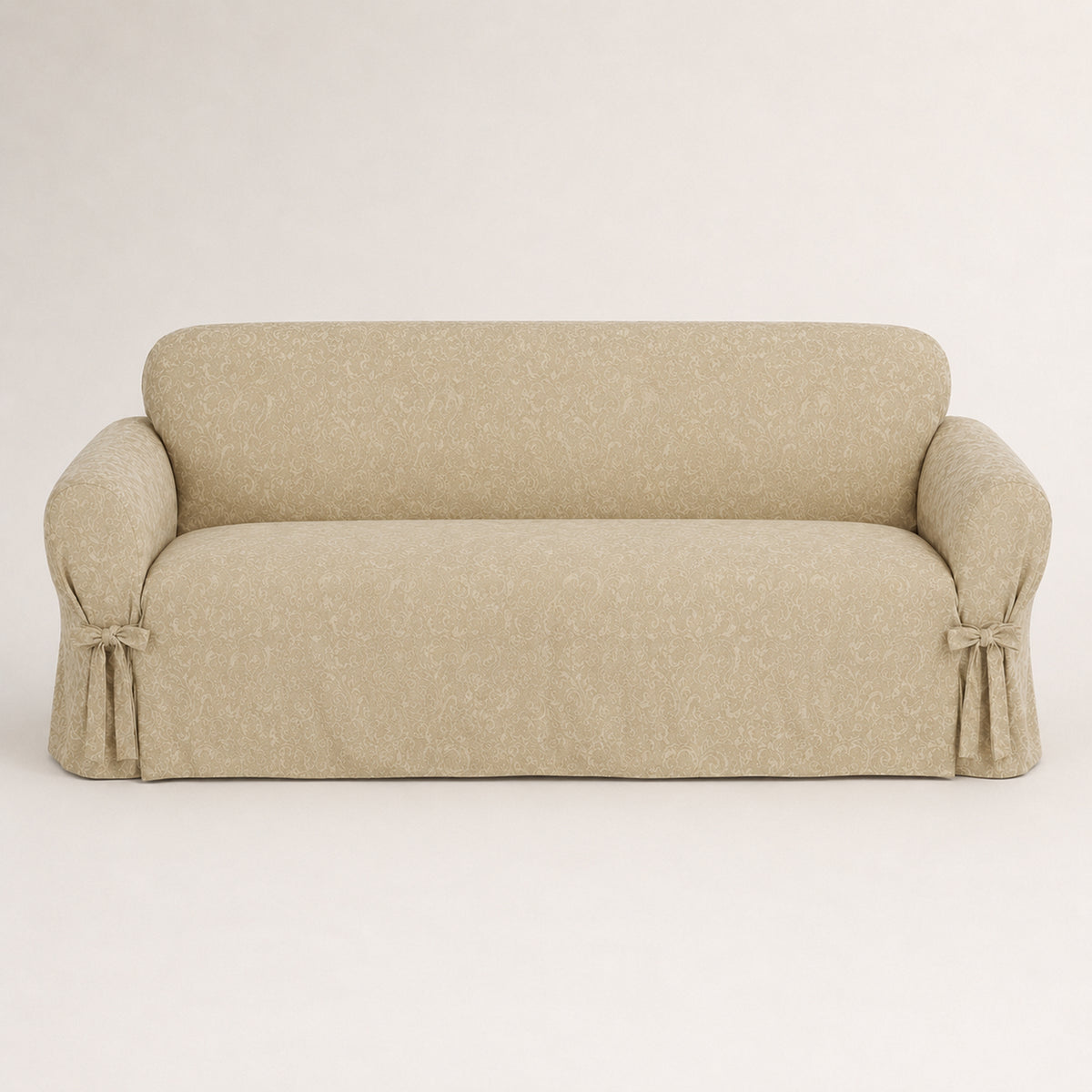 Catherine Jacquard One-Piece Chair Slipcover