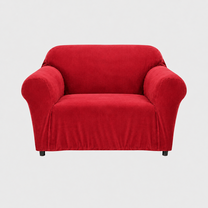 Mini Cord One-Piece Chair Stretch Slipcover