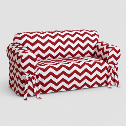 Chevron One-Piece Slipcover