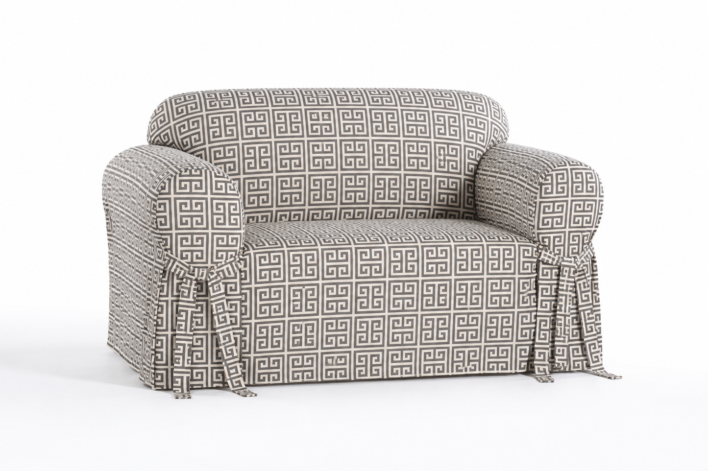 Roman Key One-Piece Slipcover