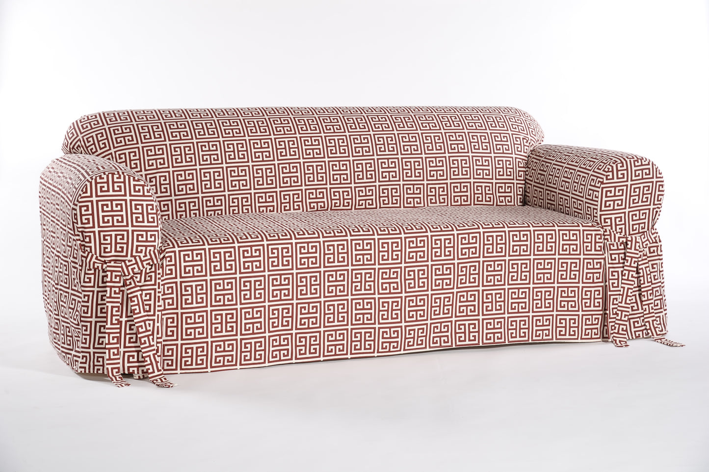 Roman Key One-Piece Slipcover