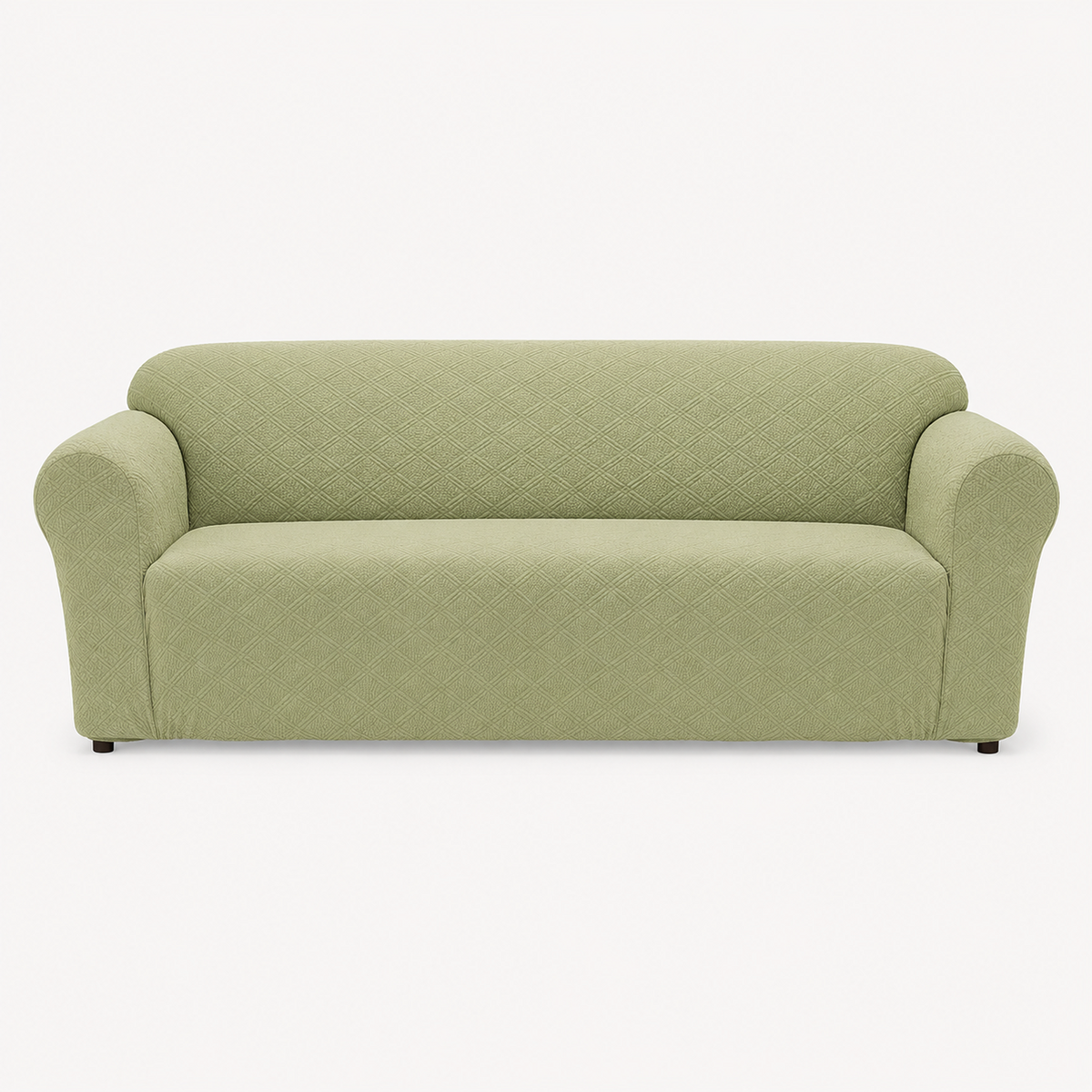 Double Diamond One-Piece Chair Stretch Slipcover