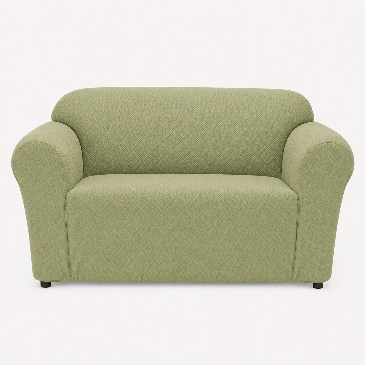 Double Diamond One-Piece Chair Stretch Slipcover