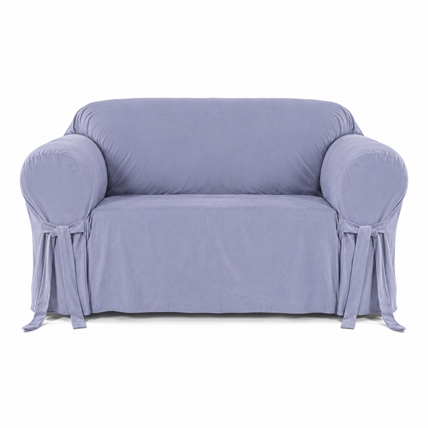 Ultimate Suede One-Piece Accent Chair Slipcover