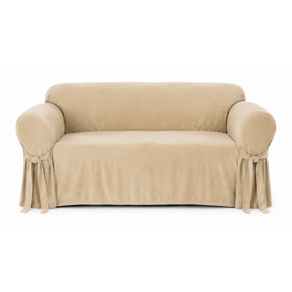 Velvet One-Piece Slipcover
