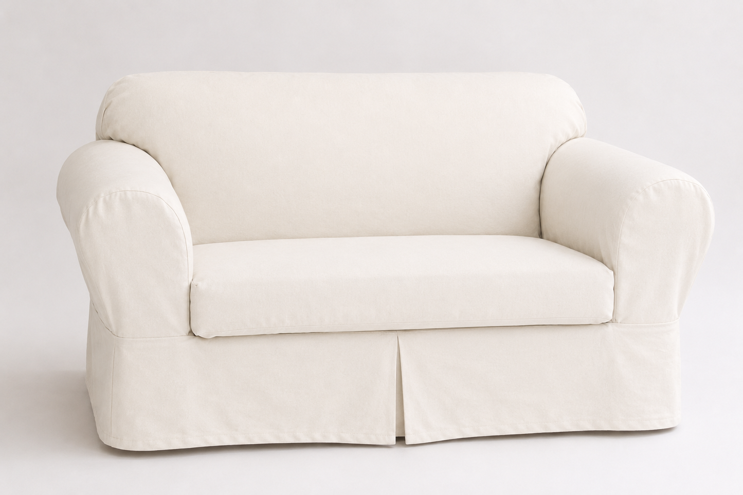 Twill Two-Piece Slipcover