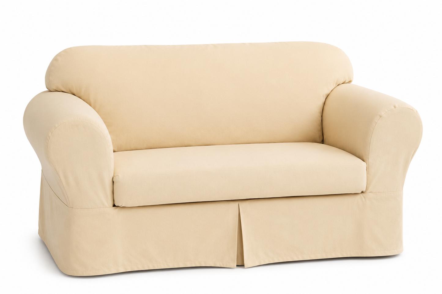 Twill Two-Piece Slipcover