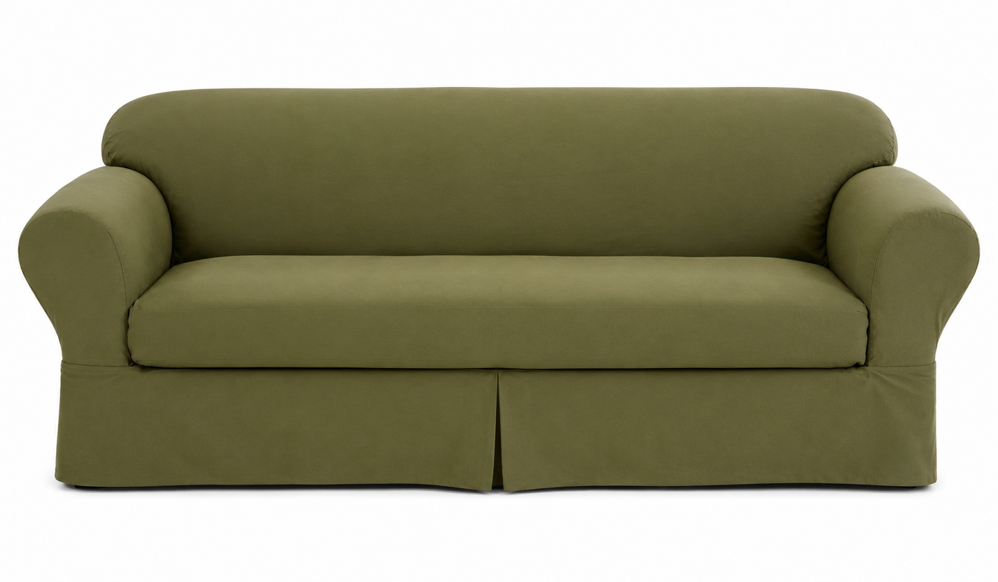 Twill Two-Piece Slipcover
