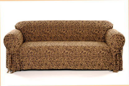 Catherine Jacquard One-Piece Chair Slipcover