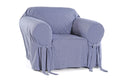 Ultimate Suede One-Piece Chair Slipcover