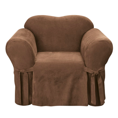 Micro Suede One-Piece Slipcover