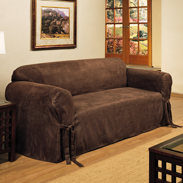 Micro Suede One Piece Slipcover