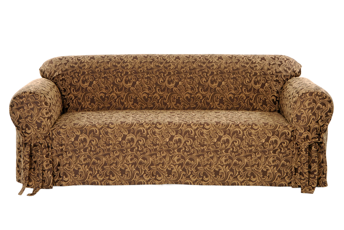 Catherine Jacquard One-Piece Chair Slipcover