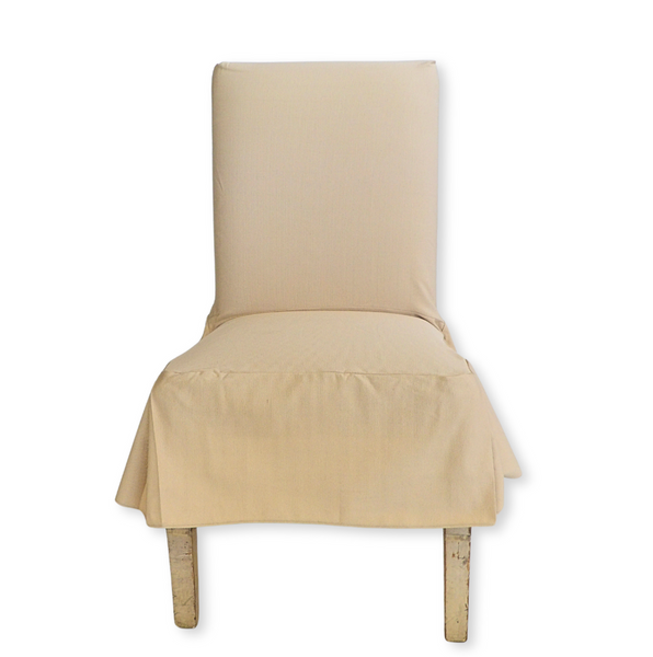 Ottoman Dining Chair Slipcover