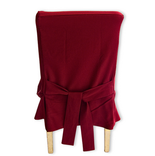 Ottoman Dining Chair Slipcover