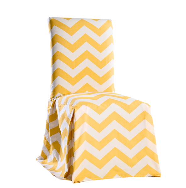 Chevron Print Dining Chair