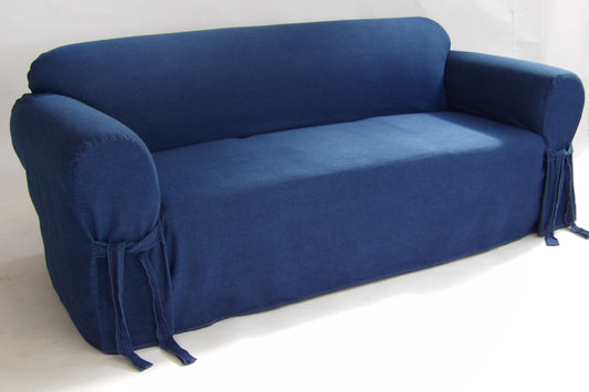 Denim One-Piece Slipcover