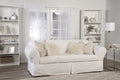 Twill Two-Piece Loveseat Slipcover