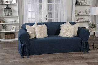 Denim One Piece Slipcover