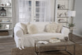 Twill One-Piece Sofa Slipcover