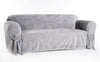 Velvet one piece Loveseat/Chair slipcover