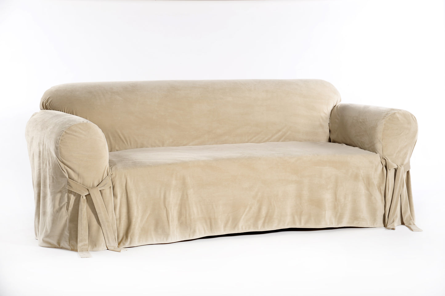 Velvet One-Piece Slipcover