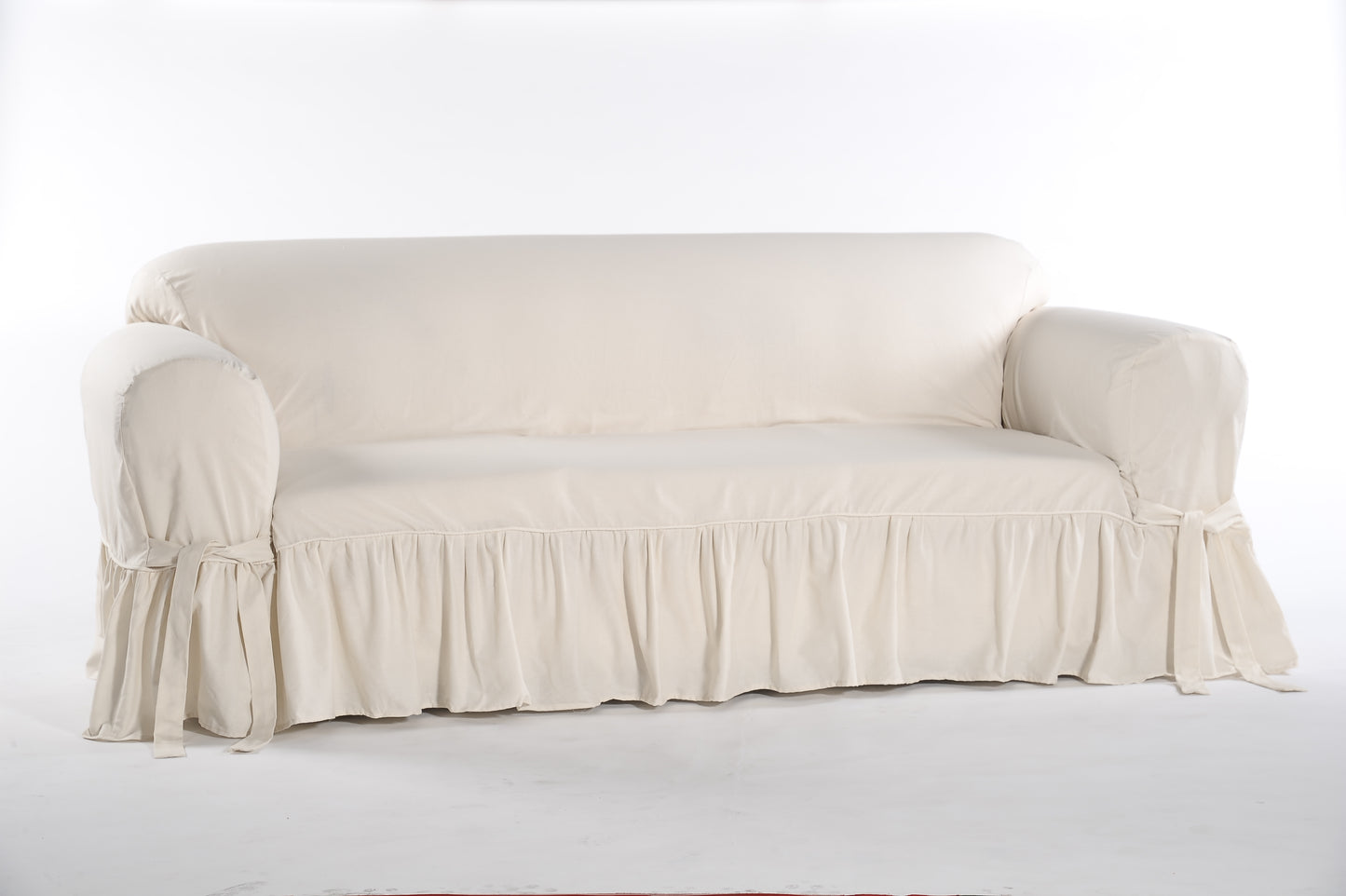 Ruffled One-Piece Slipcover