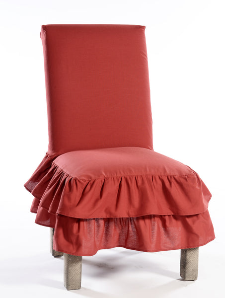 Mini Ruffle 2 Tier Chair Cover