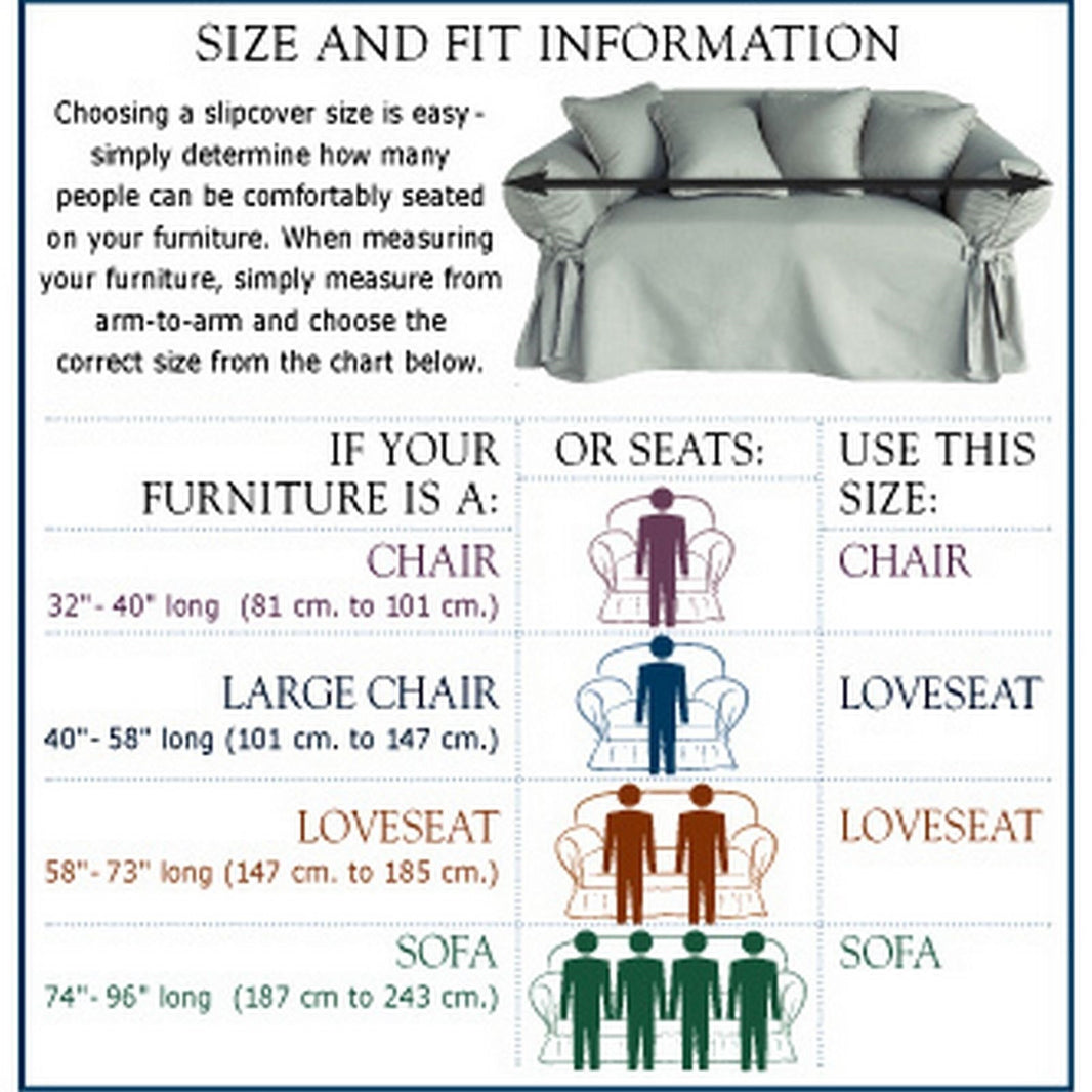 Loveseat Slipcovers - Perfect Fit for Your Small Sofa – The Slipcover ...