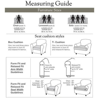 Cotton Duck one piece Loveseat slipcover