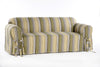 Classic Stripe One Piece Sofa Slipcover