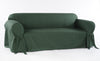 Cotton Duck one piece Loveseat slipcover