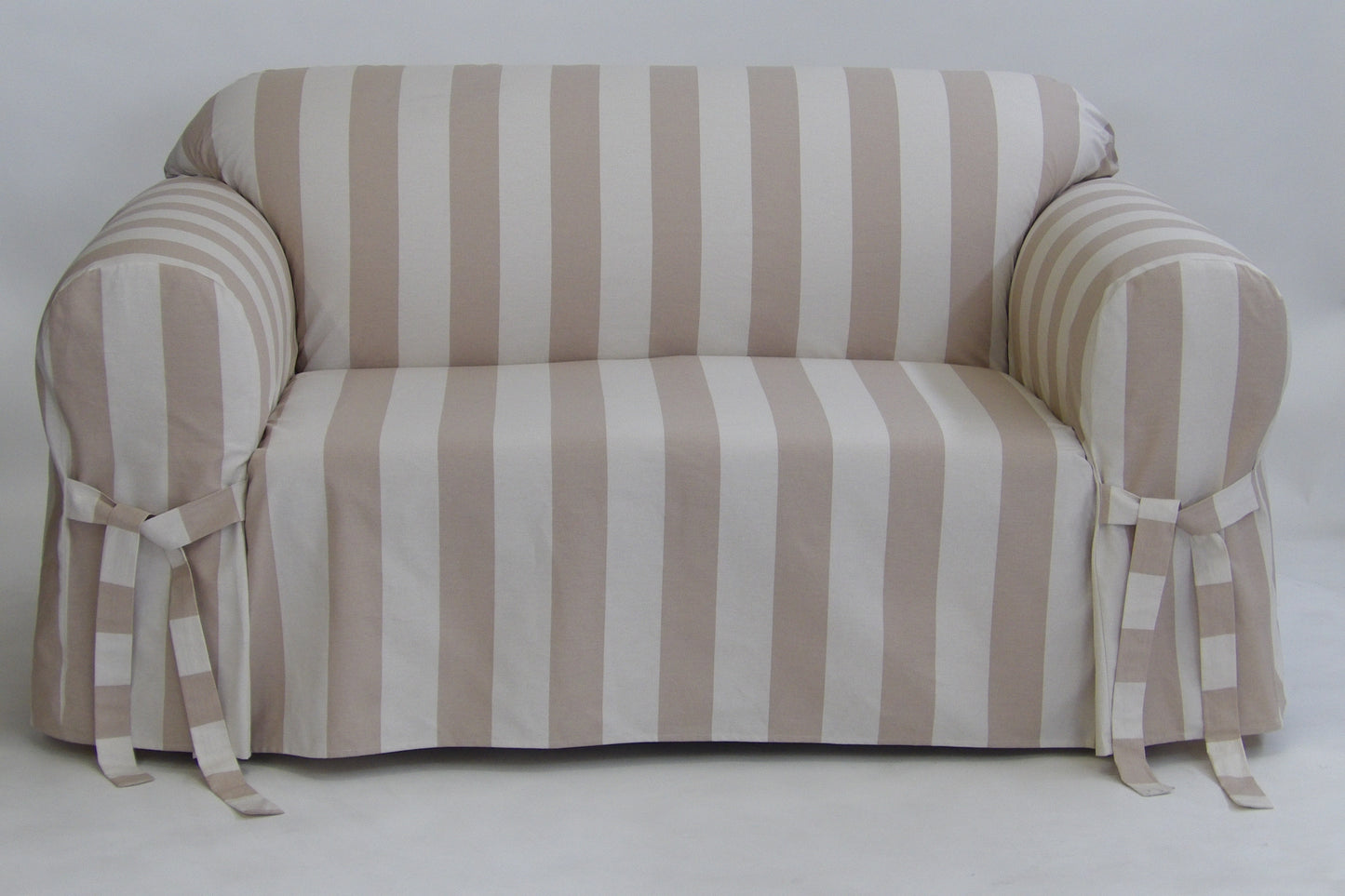 Cabana Stripe One-Piece Sofa Slipcover