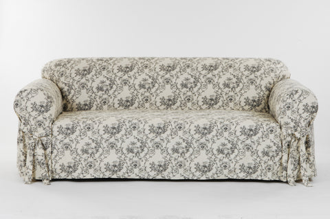 Toile Print Sofa or loveseat