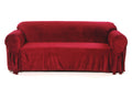 Velvet One-Piece Sofa Slipcover